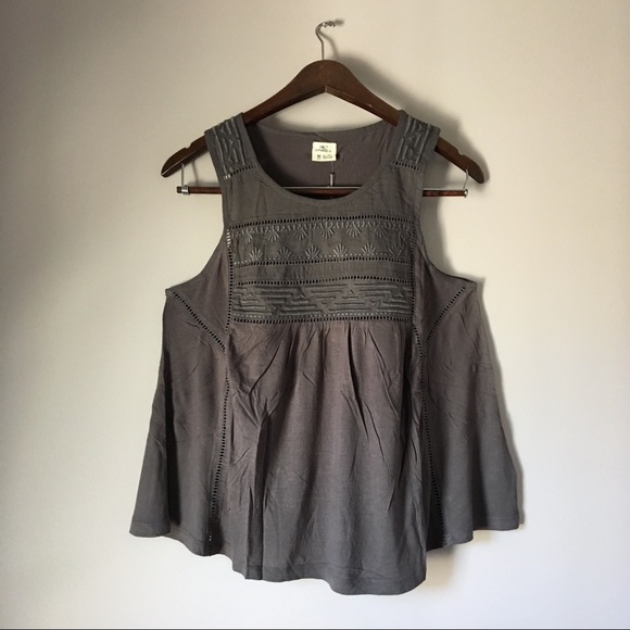 O'Neill Tops - O’Neill Tokeen Boho Embroidered Tank Top